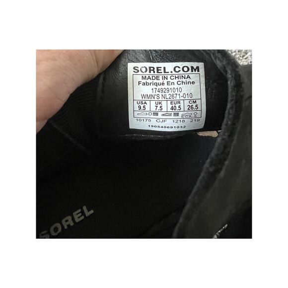 Sorel Emelie chelsea ankle booties women's size 9.5 - Picture 6 of 7